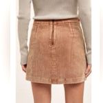 Hem & Thread  mini corduroy skirt, boho style, Size Small Photo 2