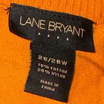 Lane Bryant  orange short sleeve shirt top Photo 1