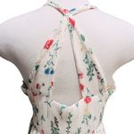 CeCe Womens Pleated Chiffon Maxi Dress Floral Size Large NWT Photo 9