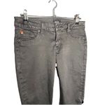 Hudson Women's 28 Black Viceroy Knee Short Buttoned Logo Back Pockets Denim Jean Photo 1