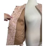 Red Valentino  Metallic Textured Boucle Peplum Jacket Shimmer Pink Tan IT 44 US 6 Photo 3