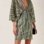 ROTATE Birger Christensen Ester Dress in Fern Green size 32 US 0 NWT Photo 1