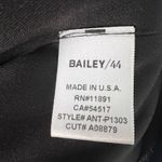 Bailey44 Anthropologie Bailey 44 Parlour Ponte Dress Faux Leather Sz MP Holiday Party Photo 6