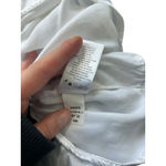 Nation Ltd Marie Top White Satin Short Sleeve Crew Neck Top Shirt XS Photo 10