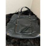 Kooba  Black Pebbled Leather Double Handle Shoulder Bag Tote Purse-15x12x4 Photo 2