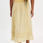 Free People Whitney Midi Skirt Yellow Photo 2