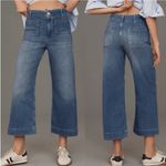 Maeve by Anthropologie The Colette Crop High-Rise Wide-Leg Jeans 31P Photo 2
