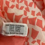 Bill Blass Authentic Vintage Silk Square Scarf Pink Ivory Geometric Designer Photo 9