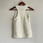 Madewell Crochet-Knit Crewneck Sweater Tank Size XS Photo 4
