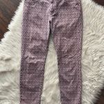 joe's jeans The High Water Plum Floral Print Jeans Photo 3