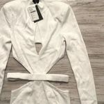 Michael Costello NWT  x REVOLVE Jalene Mini Dress in White Small Photo 2