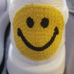 💕JOSHUA SANDERS💕 100 Leather Sneakers ~ Crochet Smile Slip On Platform 39 NWT Size undefined Photo 6