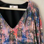 Anthropologie  Corey Lynn Calter CORY NWOT Bell Sleeve Mini Dress V-Neck Size 4 Photo 4