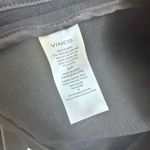 Vince . | Black Asymmetrical Zipper Stand Up Collar Jacket Viscose | Size Small Photo 3