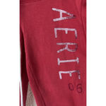 Aerie VTG Y2K Red Cropped Low Waist Sweatpants Women’s Size XS Joggers Lounge Photo 2