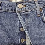 AGOLDE Jeans Womens 29 Blue Denim High Waist Riley Crop Straight Leg Cropped Photo 2