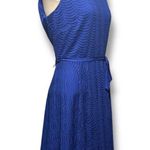 Danny & Nicole Sleeveless Scallop Dress Cobalt Blue 16 Photo 3