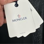 Moncler NEW Lace Up Crewneck Shirt Size Large Black Pullover Puff Sleeves Photo 12