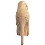 Giuseppe Zanotti  Cindy Suede Leather Ankle Bootie Beige Taupe Stiletto Heel US 6 Photo 3