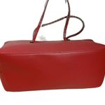 Inc international NEW |  Concepts Zoiey crimson red black trim Tote Handbag Photo 5