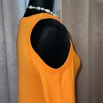 Michael Kors Size XS Orange Cold Shoulder Sweater Photo 6
