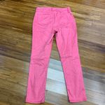 Chico's So Slimming Girlfriend Slim Leg Ankle Coral Pink Jeans Womens Size 6 Photo 3