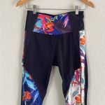 Athleta  Tropical Precision 7/8 High Rise Leggings Athleisure Athletic Photo 2