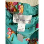 Susan Graver Style Floral Skirt Elastic Waist Pull On Casual Blue S Photo 2