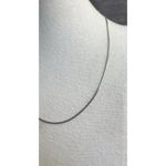 Vintage Milor Italy 925 Sterling Silver Snake Serpentine Chain 18” Necklace Photo 4