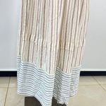 $605 NWOT SEE BY CHLOÉ Floral Stripe Maxi Skirt Size 38 Multicolor Elastic waist Photo 4