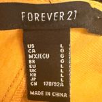 Forever 21 One Shoulder Gold Dress Long Bell Sleeve Party Cocktail Womens Large Photo 5