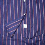 Greyson The Hero Button Down Shirt In Navy Blue With Red & White Stripes Blue Size XS Photo 3