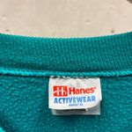 Collegewear USA Vintage 1990s Teal Blue Girls Rule GR Logo Crewneck Sweatshirt Size XL Photo 2