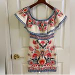 Jealous Tomato  Off-Shoulder Multicolor Mini Dress Photo 2