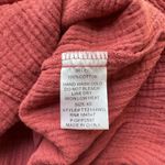 Flawless Brand 100% Cotton Long Sleeve Shirt Dress Dusty Rose Pink Photo 10