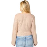 Billabong Wrap Mode Top Beige Size L Boho Beach Neutral Minimalist Spring Cute Photo 7