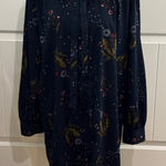 Wild Pearl  Tie Mock Neck Floral Pattern‎ Tunic Size XL Photo 0