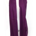 Purple Fringe Long Rectangle Scarf Shawl Wrap New Photo 4