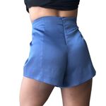 Moodie Blue High Waisted Dressy Shorts Size Small Photo 2