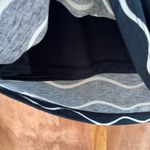 Ann Taylor LOFT Women's Black And White Striped Ombre Side Ruched Bodycon Dress Size S. NEW Photo 3