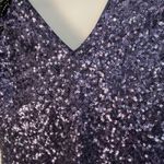SPY Zone Exchange Navy Blue Sequin Embellished V Photo 9