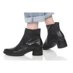 Ecco Sculpted LX 35 Boots Black Leather Size 10/10.5 US 41 EU NWOB Sleek Stylish Photo 1