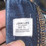 ZARA Join Life High Rise 2” Inseam Fringe Hem Jean Shorts Size 2 Photo 8