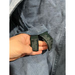 Lauren Ralph Lauren Dusty Blue Linen Lagenlook Minimalist Quiet Luxury Jacket Size M Photo 3