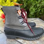 Sporto  Grey Nina Waterproof Winter Duck Boots Size 6 Rain Snow Photo 4