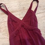 Forever 21 Deep Red Maxi Dress Photo 2
