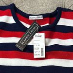 Vintage Striped Sleeveless Patriotic Sweater‎ Red Size 3X Photo 5
