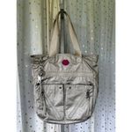 Juicy Couture Metallic 8 Compartment Medium Tote Shoulder Bag With Charm Photo 1
