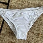 Rhythm White Bikini Bottoms Womens Sz L NWT Beachy Resort Vacation Summer Swim Size L Photo 0