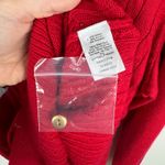 Talbots NWT  Womens Cable Knit Sweater Sz 2X Red Pullover‎ Christmas Holiday Prep Photo 6